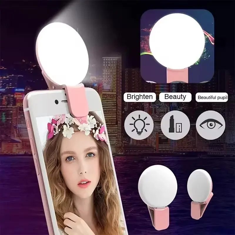 Lighting Visual - Mini Portable Selfie Ring Light LED