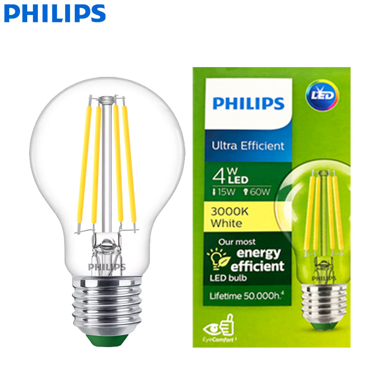 Philips Bulb Led Classic - PHILIPS Ultra Efficient LED Filament Bulb