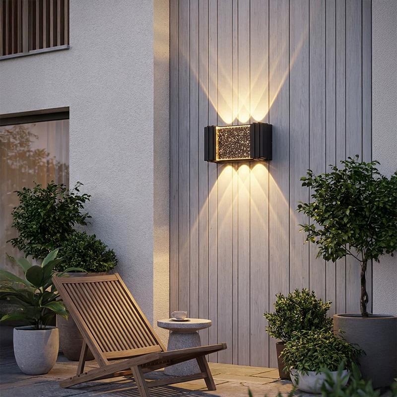 Decor Lighting Cy - Outdoor Wall Lamp Waterproof Modern Courtyard