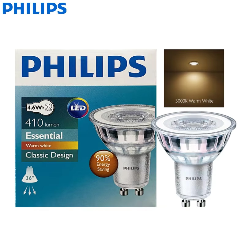 PHILIPS GU10 PAR16 Ceiling Rec - Philips Bulb Led Classic 评论和价格