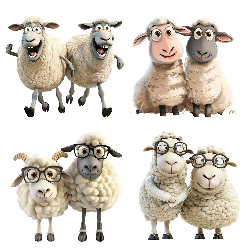 Funny Sheep Toilet Stickers De - Lighting Mcqueen Bedroom Decor 评论和价格