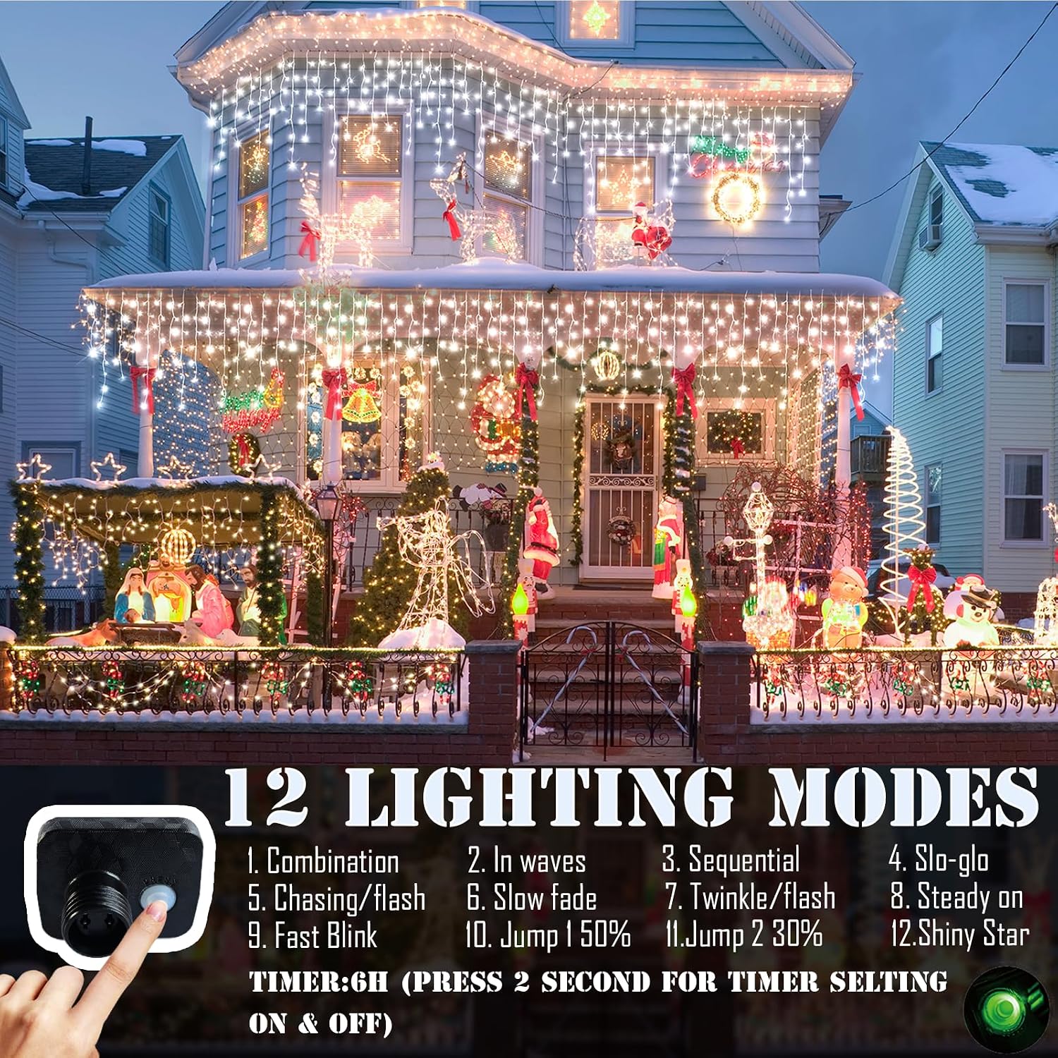 Outdoor Christmas String Light - Lighting Christmas Decor 评论和价格