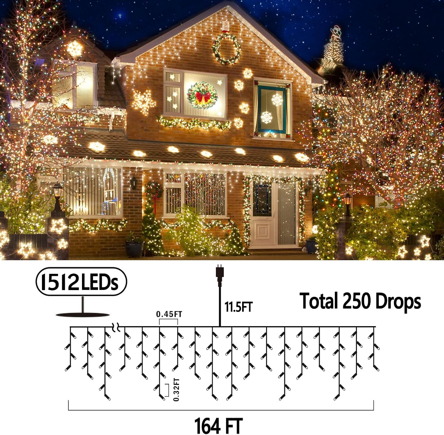 Outdoor Christmas String Light - Lighting Christmas Decor 评论和价格
