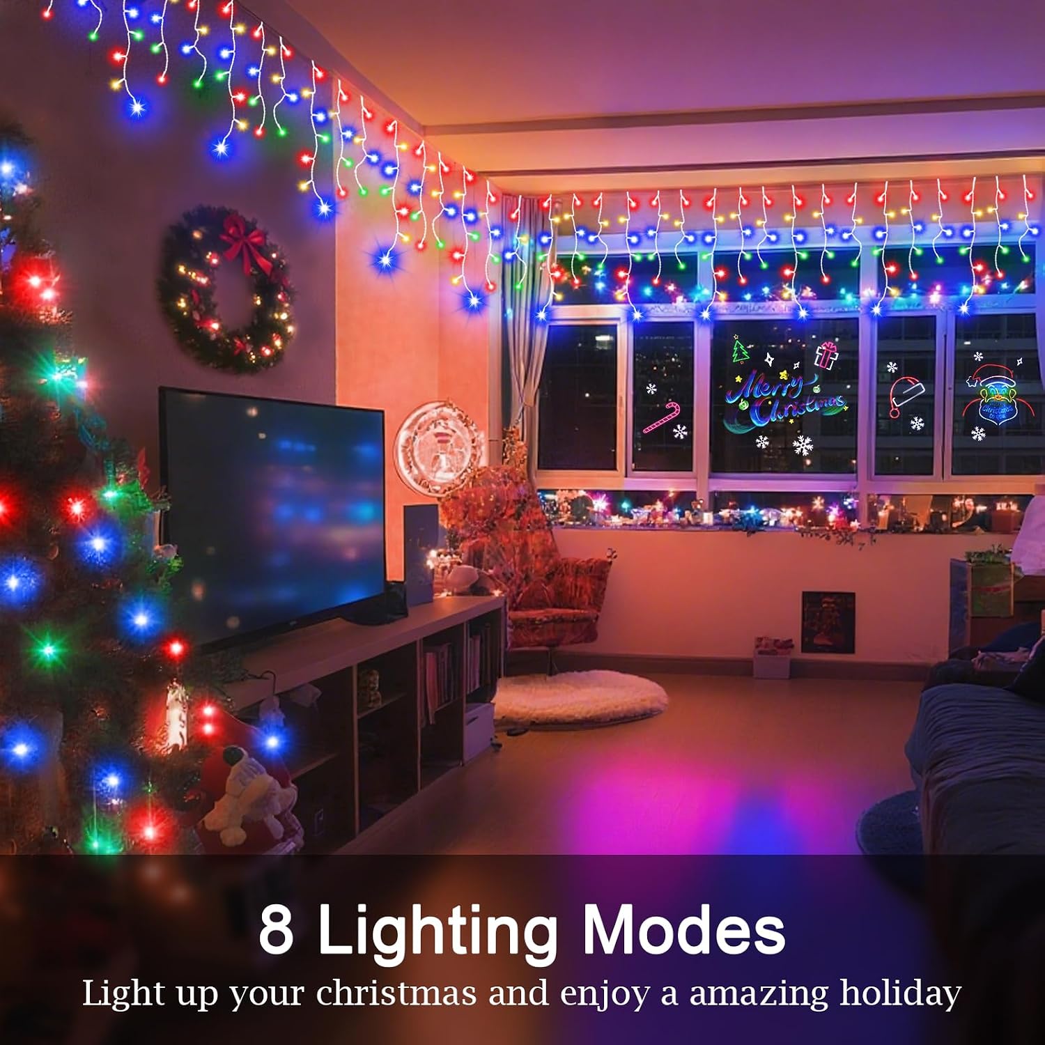 1280 LED Christmas String Ligh - Lighting Christmas Decor 评论和价格