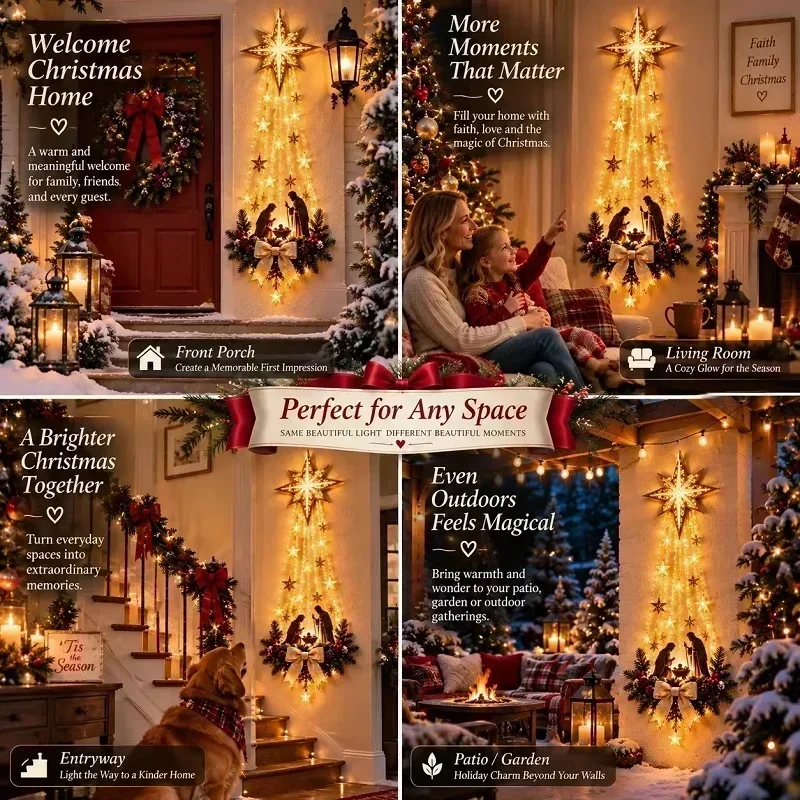 Christmas Bethlehem Star of Fa - Lighting Decoration Ideas 评论和价格
