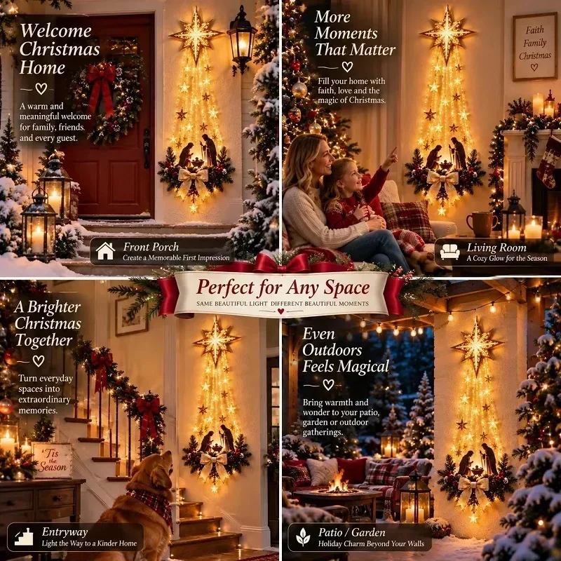 Christmas Bethlehem/* Star of  - Lighting Decoration Ideas 评论和价格