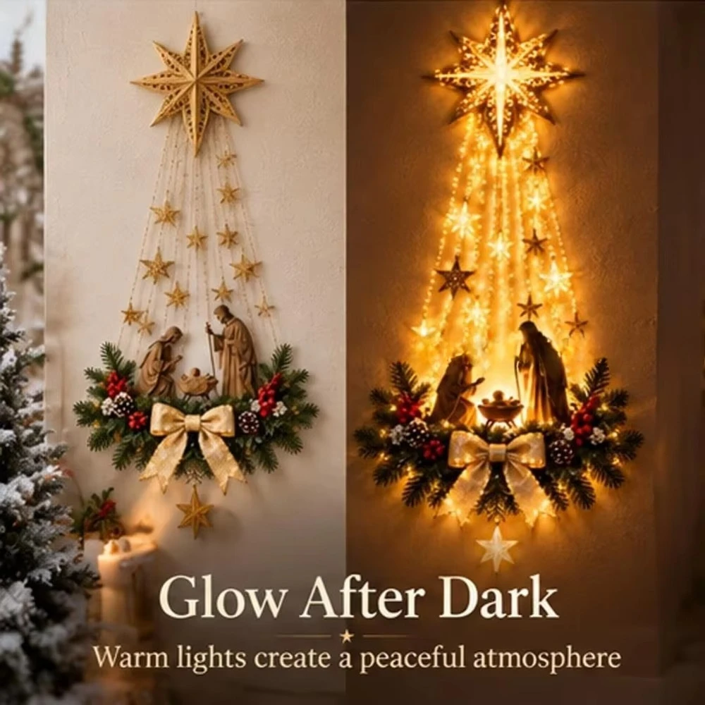 Bethlehem Star of Faith Lighte - Lighting Decoration Ideas 评论和价格