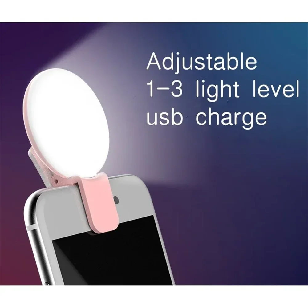Mini Portable Selfie Ring Ligh - Lighting Visual 评论和价格