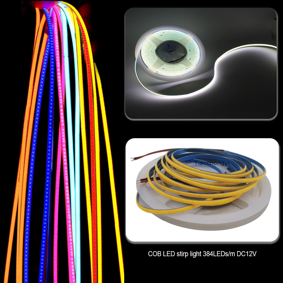 3mm COB DC 12V Ultra Thin  Col - Lighting Mcqueen Bedroom Decor 评论和价格