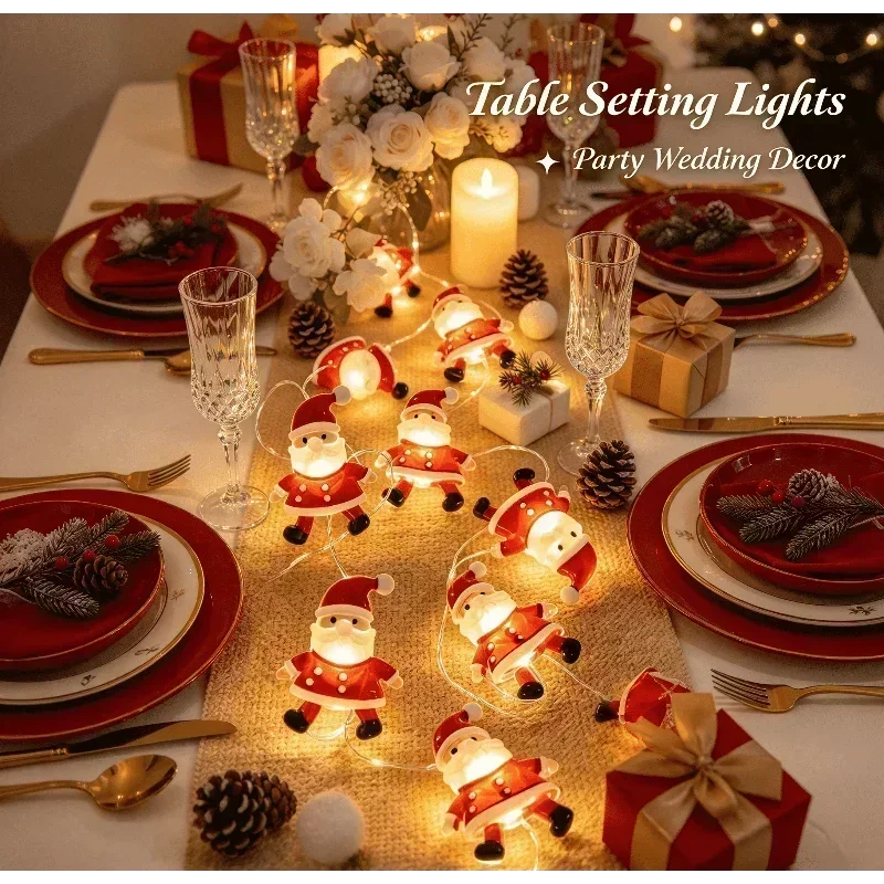 2M 20leds Christmas Decoration - Lighting Christmas Decor 评论和价格